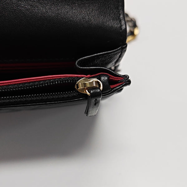 CHANEL 19 WOC Quilted Lambskin Black