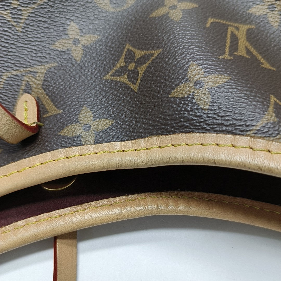 CARRYALL PM Monogram Coated Canvas Brown