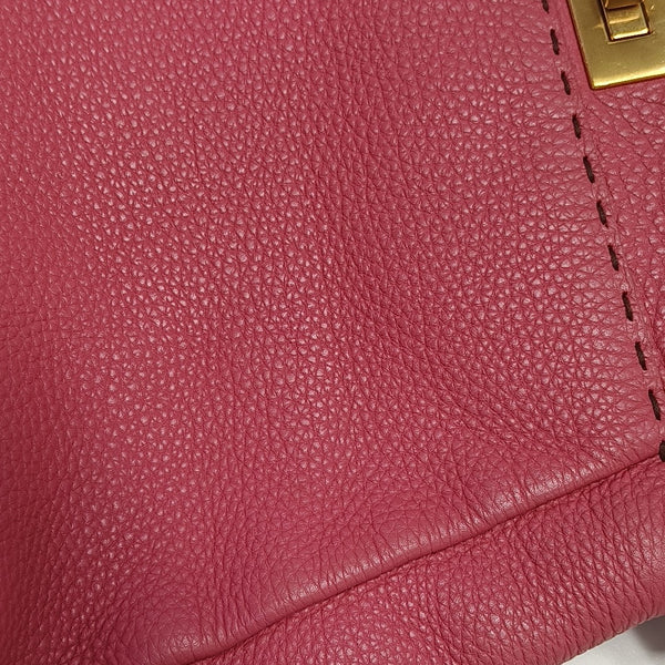 Peekaboo Medium Calfskin Pink