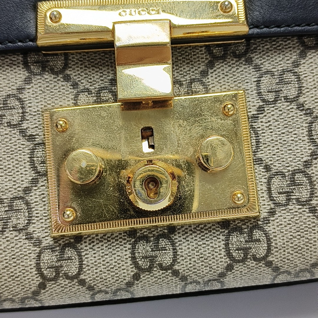 Padlock Small Monogram Coated Canvas Multicolor