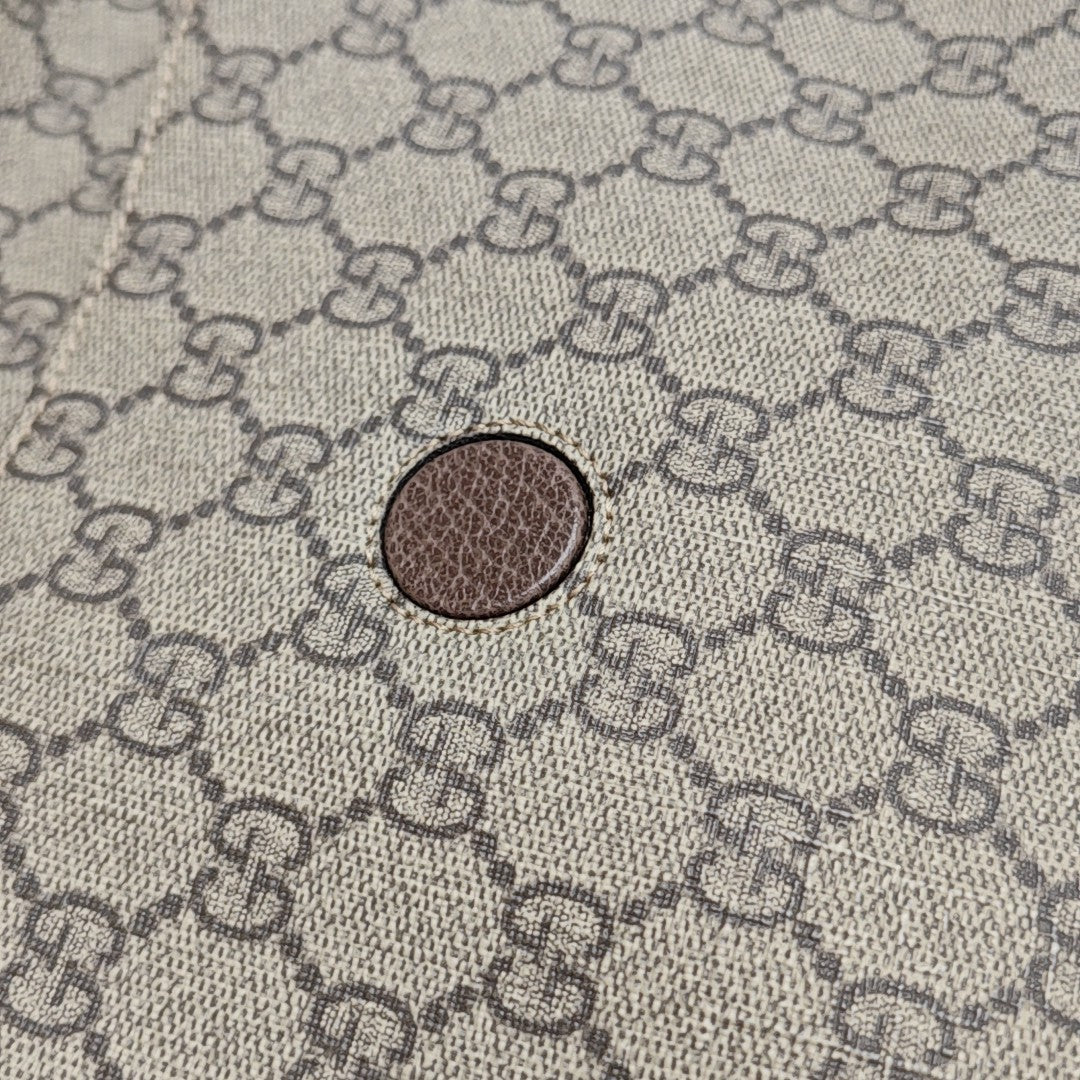 Neo Vintage Large Monogram Coated Canvas Brown