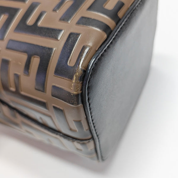 Mon Tresor Mini Monogram Calfskin Brown
