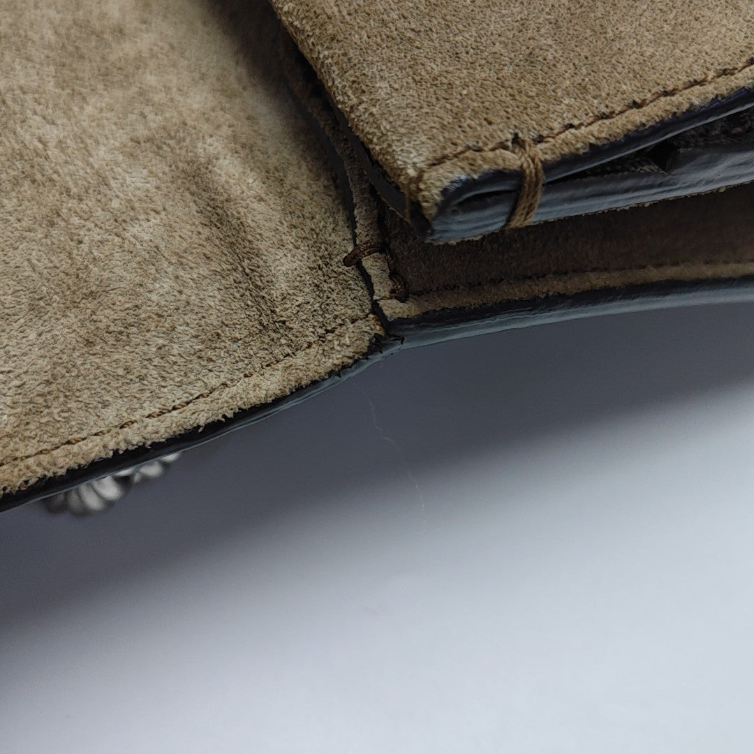 Dionysus Mini Monogram Coated Canvas Beige