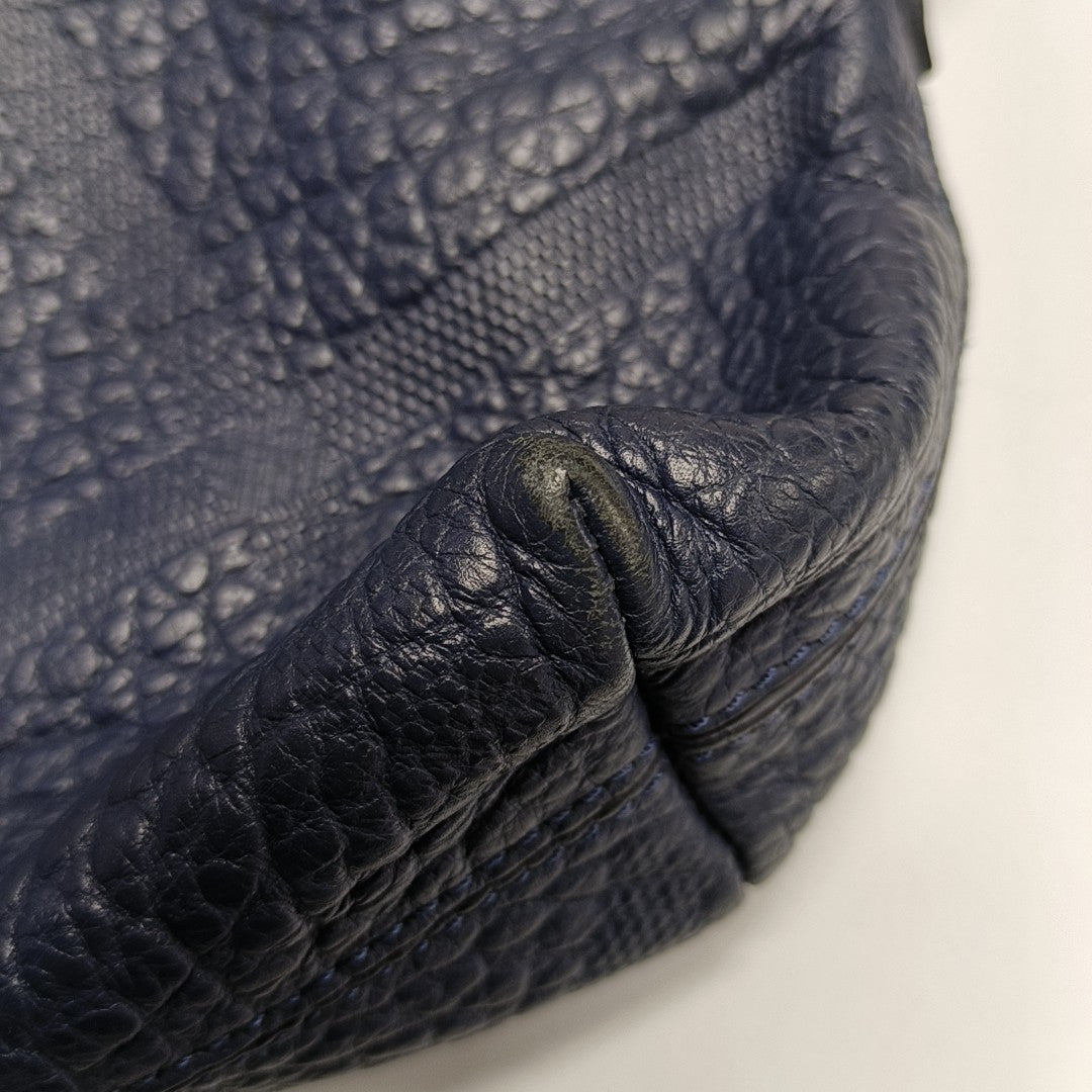 Langley Calfskin Blue