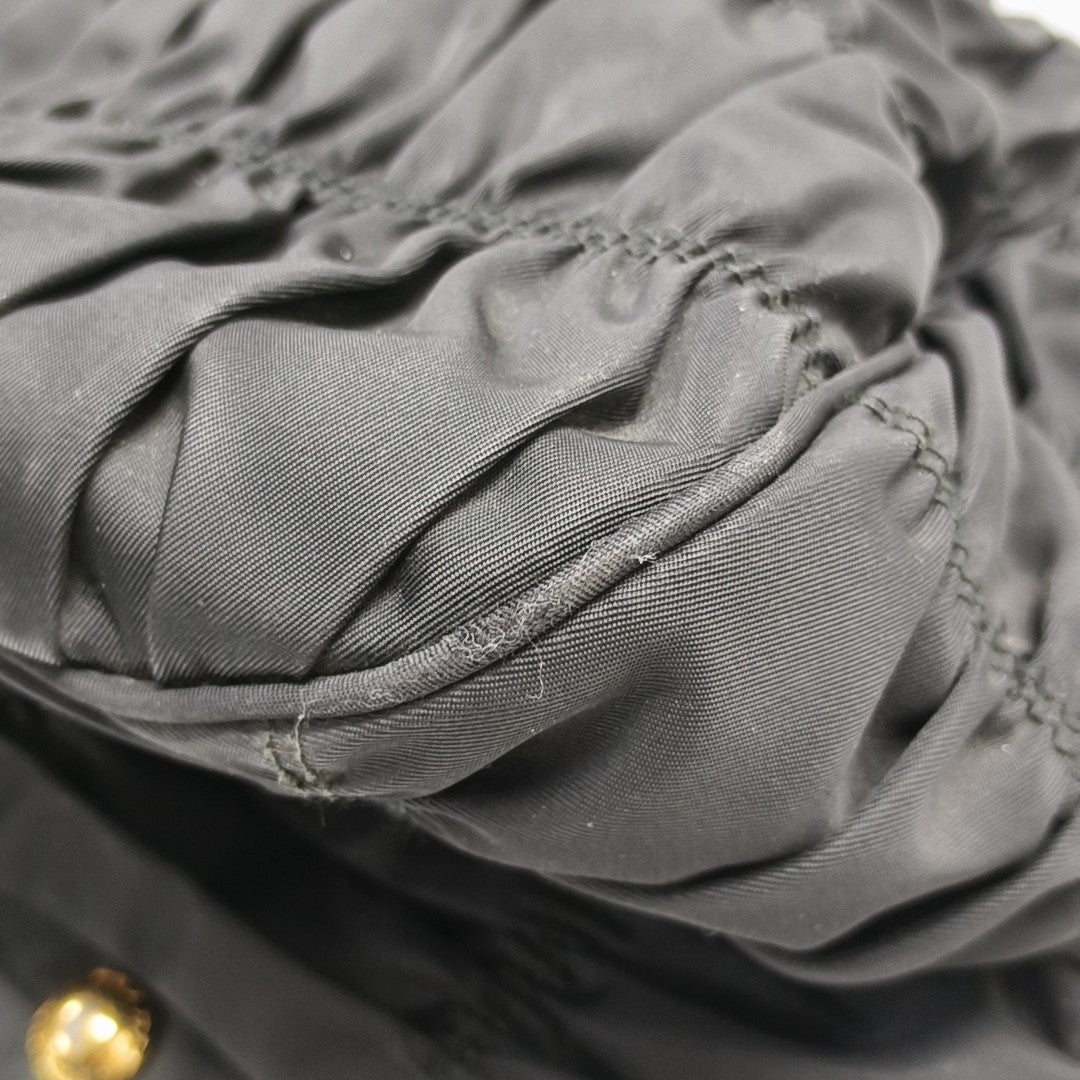 Gaufre Nylon Black