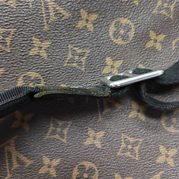 CHRISTOPHER MM Monogram Coated Canvas Brown