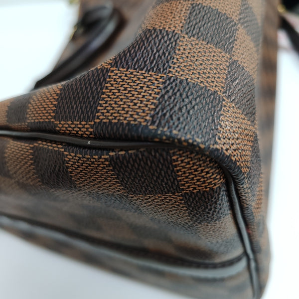 SPEEDY 35 Damier Ebene Coated Canvas Brown