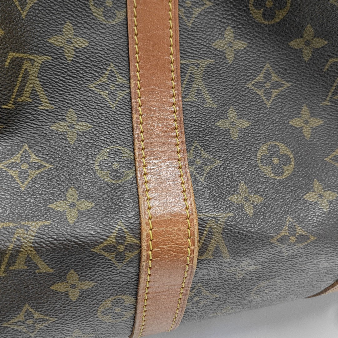 SAC SOUPLE 45 Monogram Coated Canvas Brown