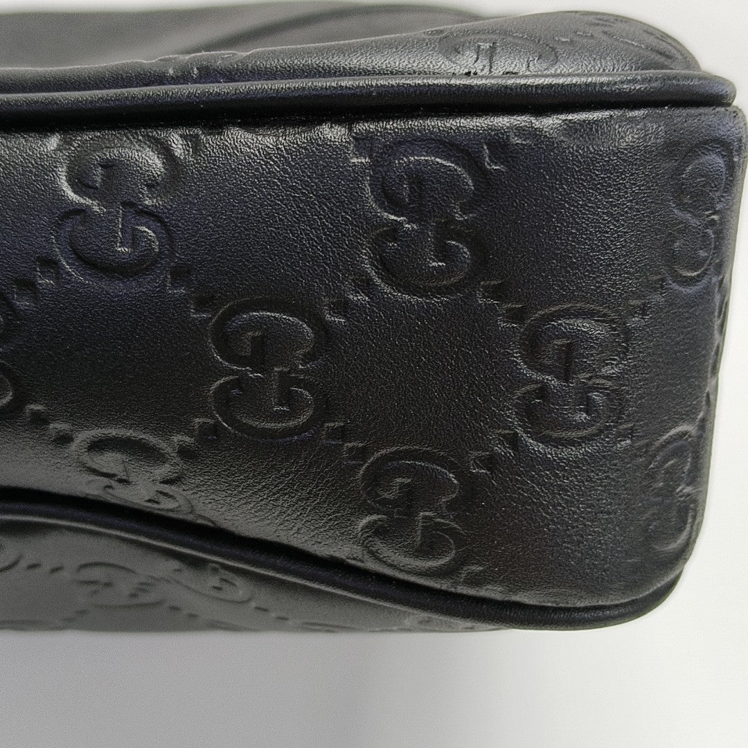 Signature Monogram Calfskin Black