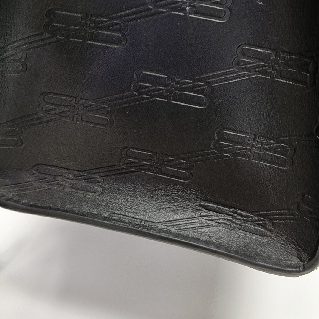 Calfskin Shoulder Bag Black