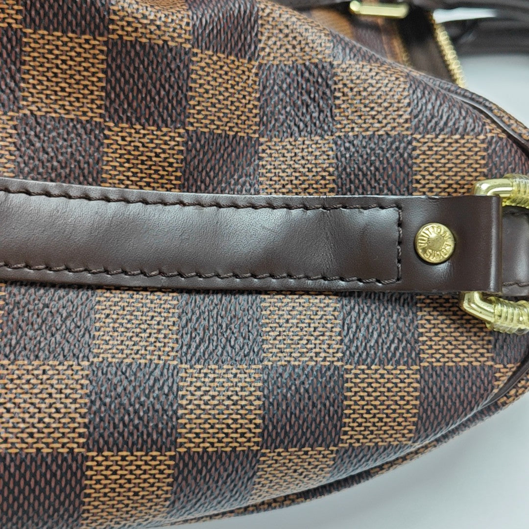 SPEEDY 25 Damier Ebene Coated Canvas Brown