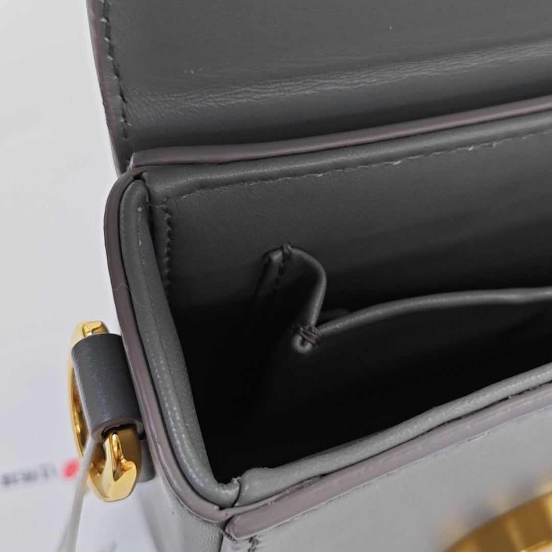 30 Montaigne Mini Calfskin Gray