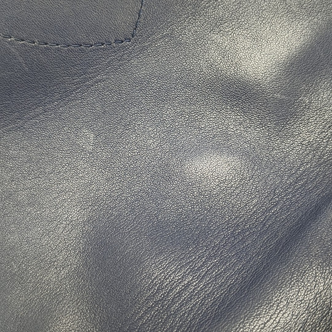 Square Stone Calfskin Beige