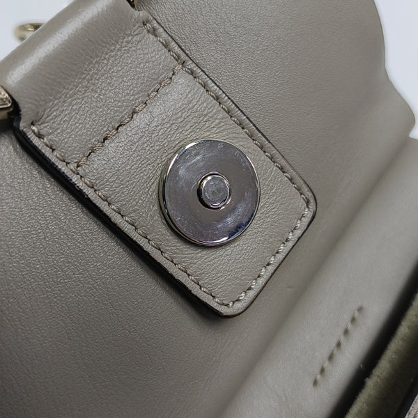 Faye Small Calfskin Gray