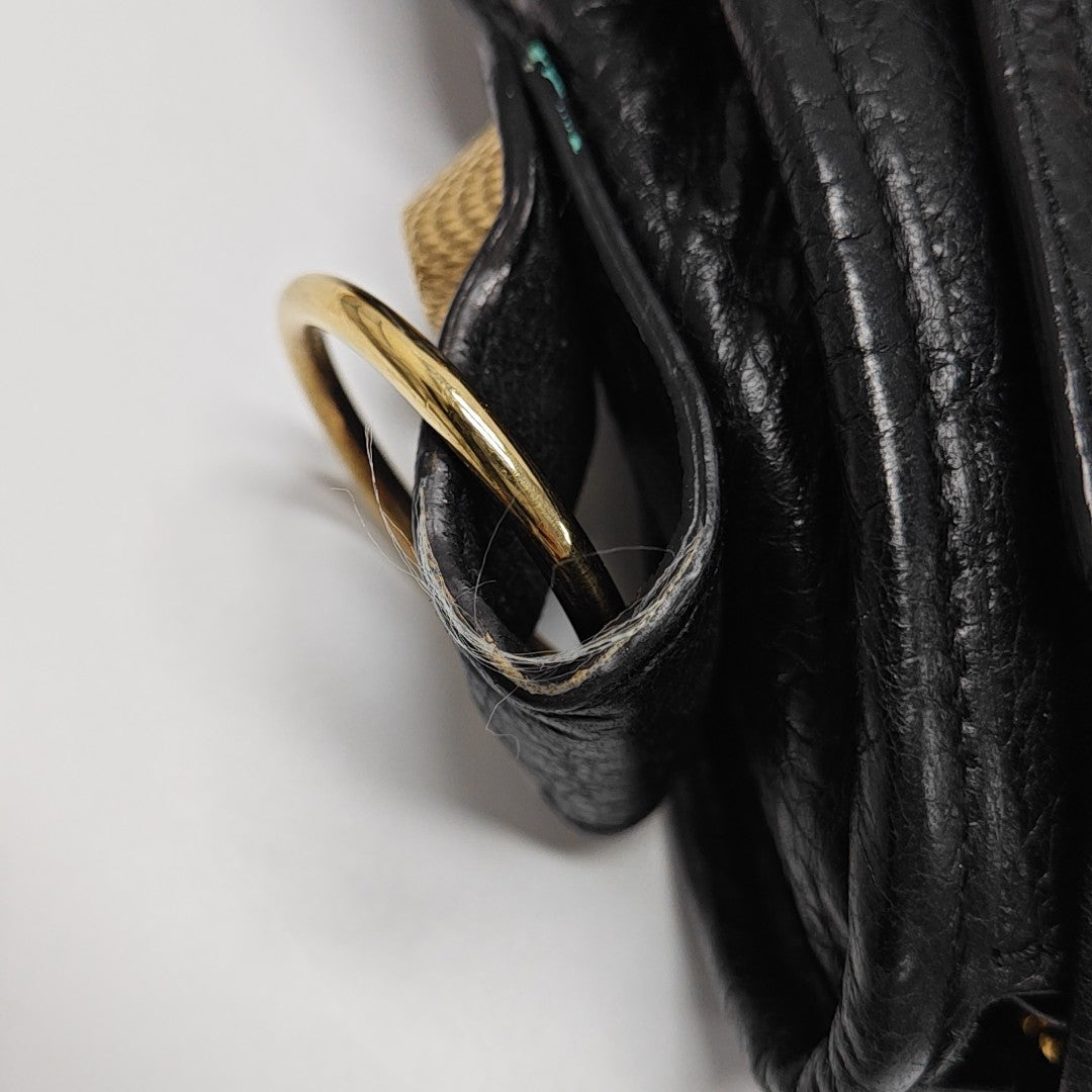 Classic City Medium Lambskin Black