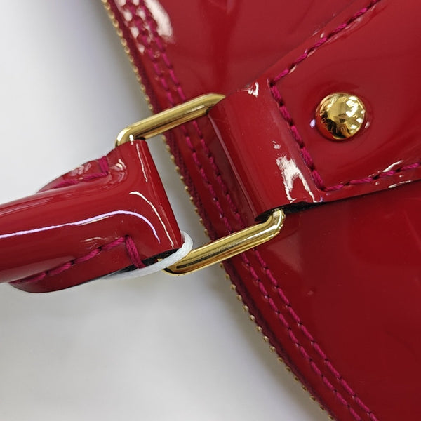 ALMA MM Patent Leather Red