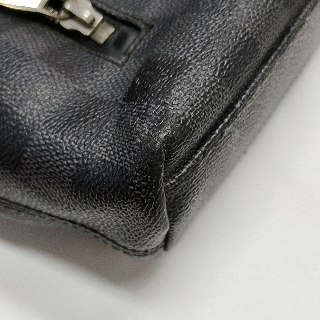 MICK PM Damier Graphite Coated Canvas Black