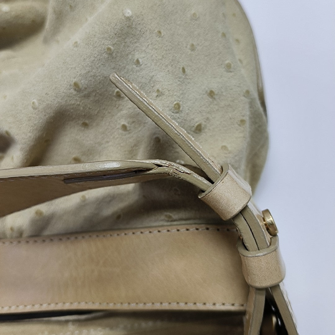 Suede Shoulder Bag Brown
