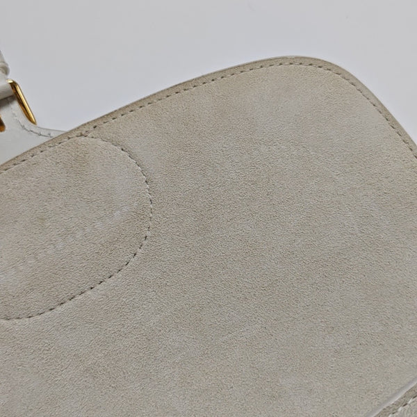Bobby Medium Calfskin White