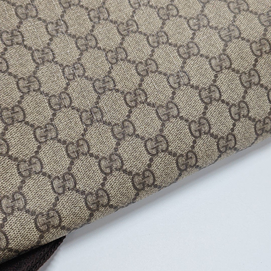 GG Imprime Monogram Coated Canvas Black