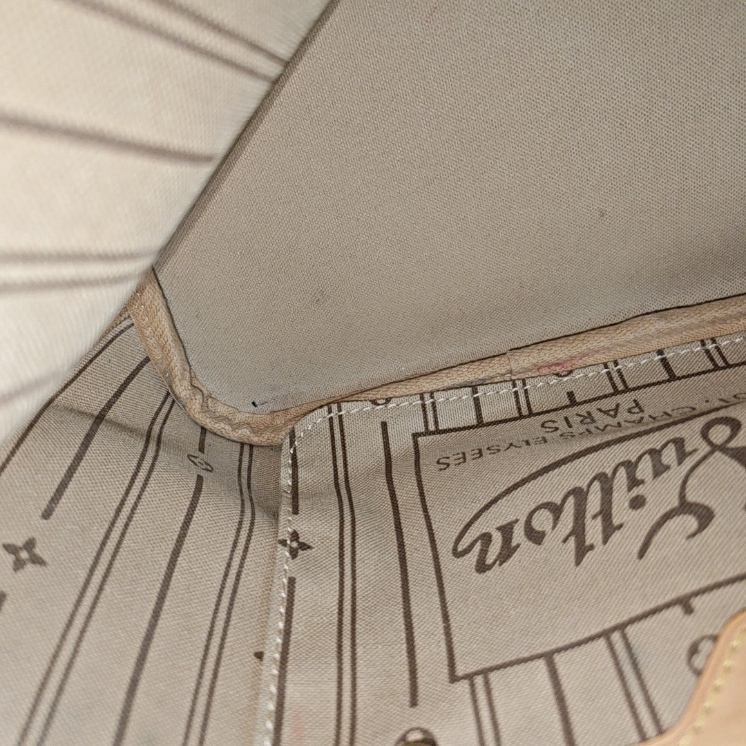 NEVERFULL PM Monogram Coated Canvas Brown
