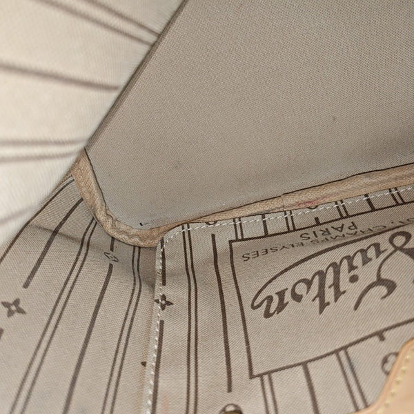 NEVERFULL PM Monogram Coated Canvas Brown
