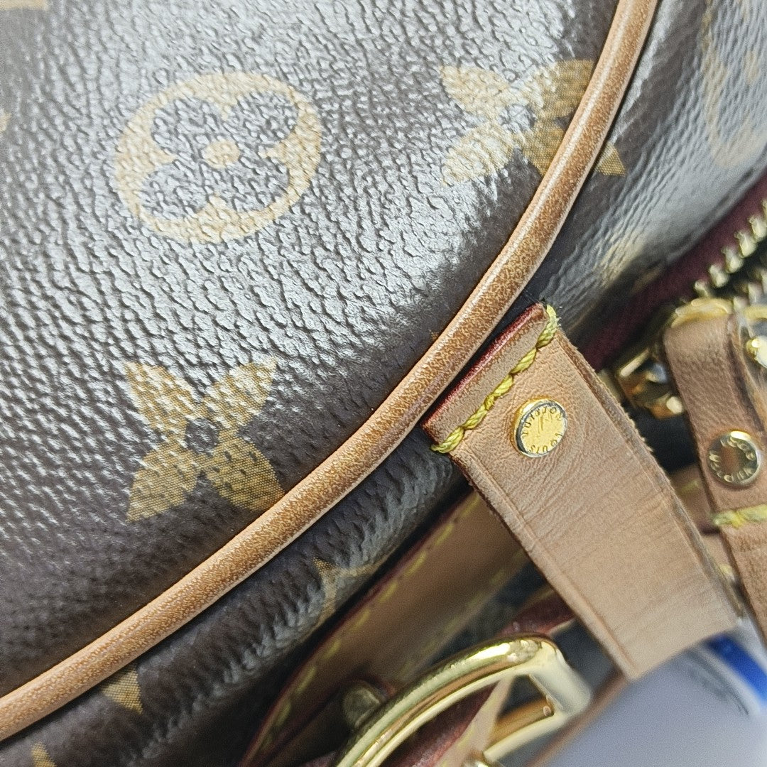 BOITE CHAPEAU MM Monogram Coated Canvas Brown