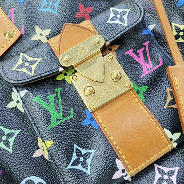 LV × TM SPEEDY 30 Monogram Coated Canvas Black