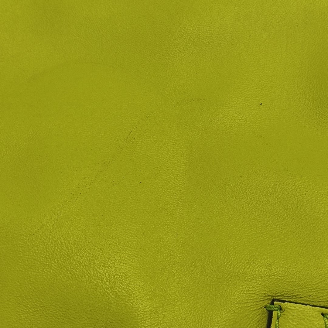 Rockstud Calfskin Yellow