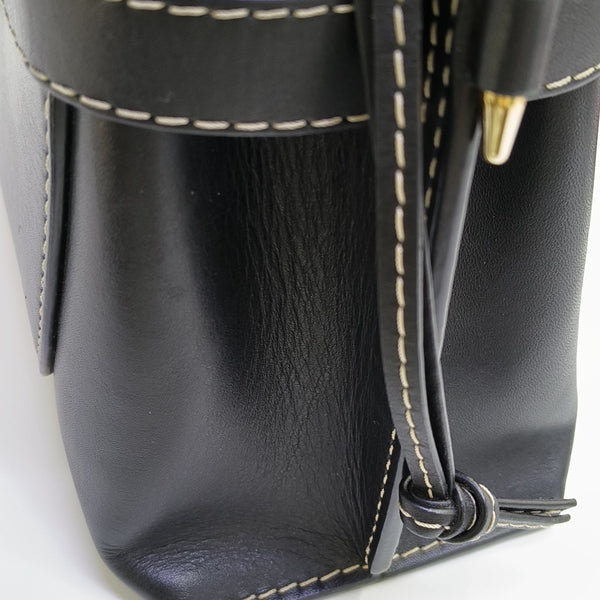 Gate Mini Calfskin Black
