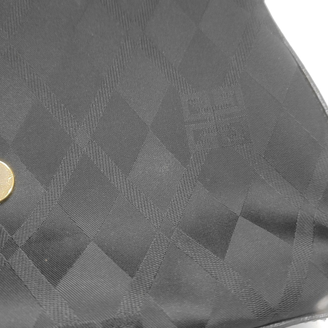 Nylon Shoulder Bag Black