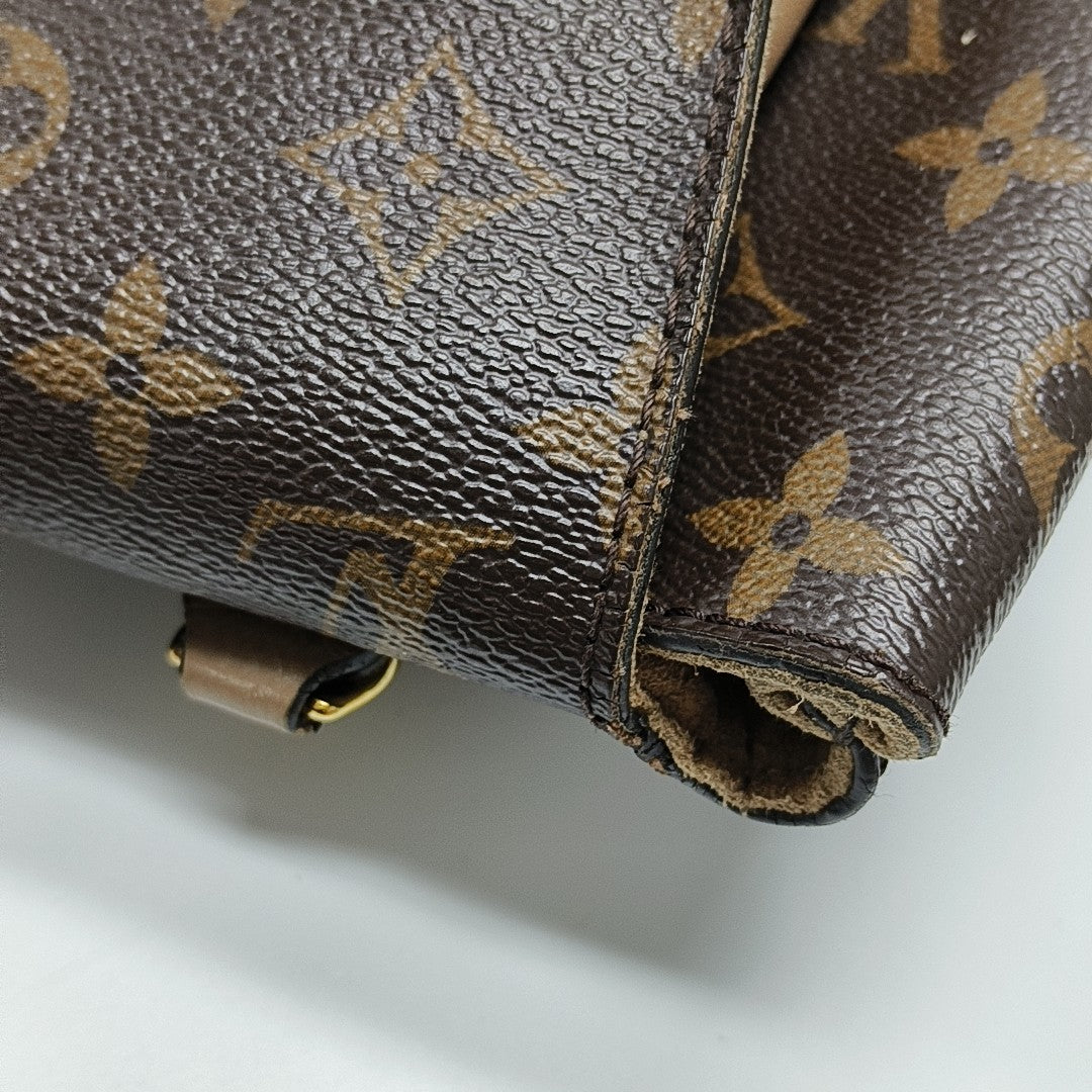 MARIGNAN Monogram Coated Canvas Brown