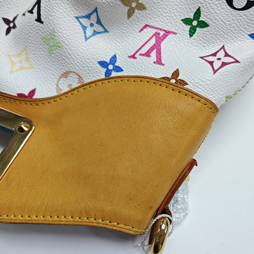 LV × TM JUDY MM Monogram Coated Canvas White