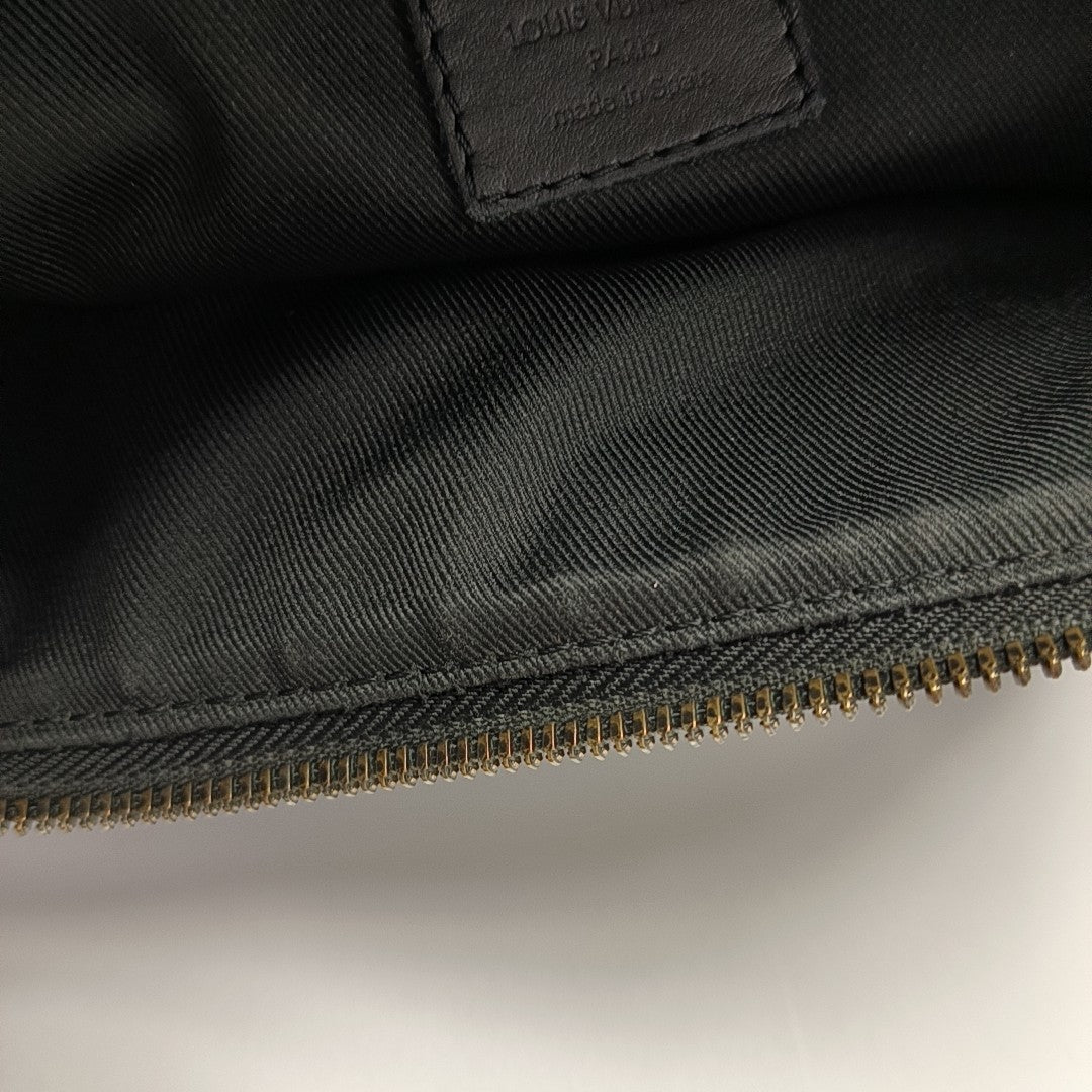 DISCOVERY Monogram Coated Canvas Black