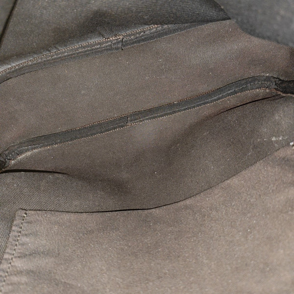 GG Supreme Monogram Coated Canvas Black