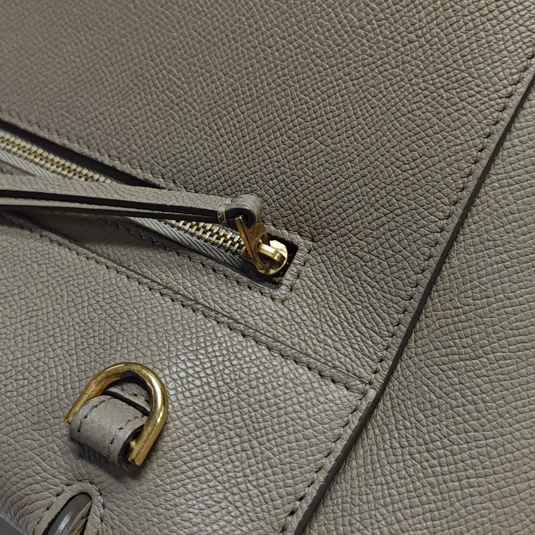 BELT Micro Calfskin Beige