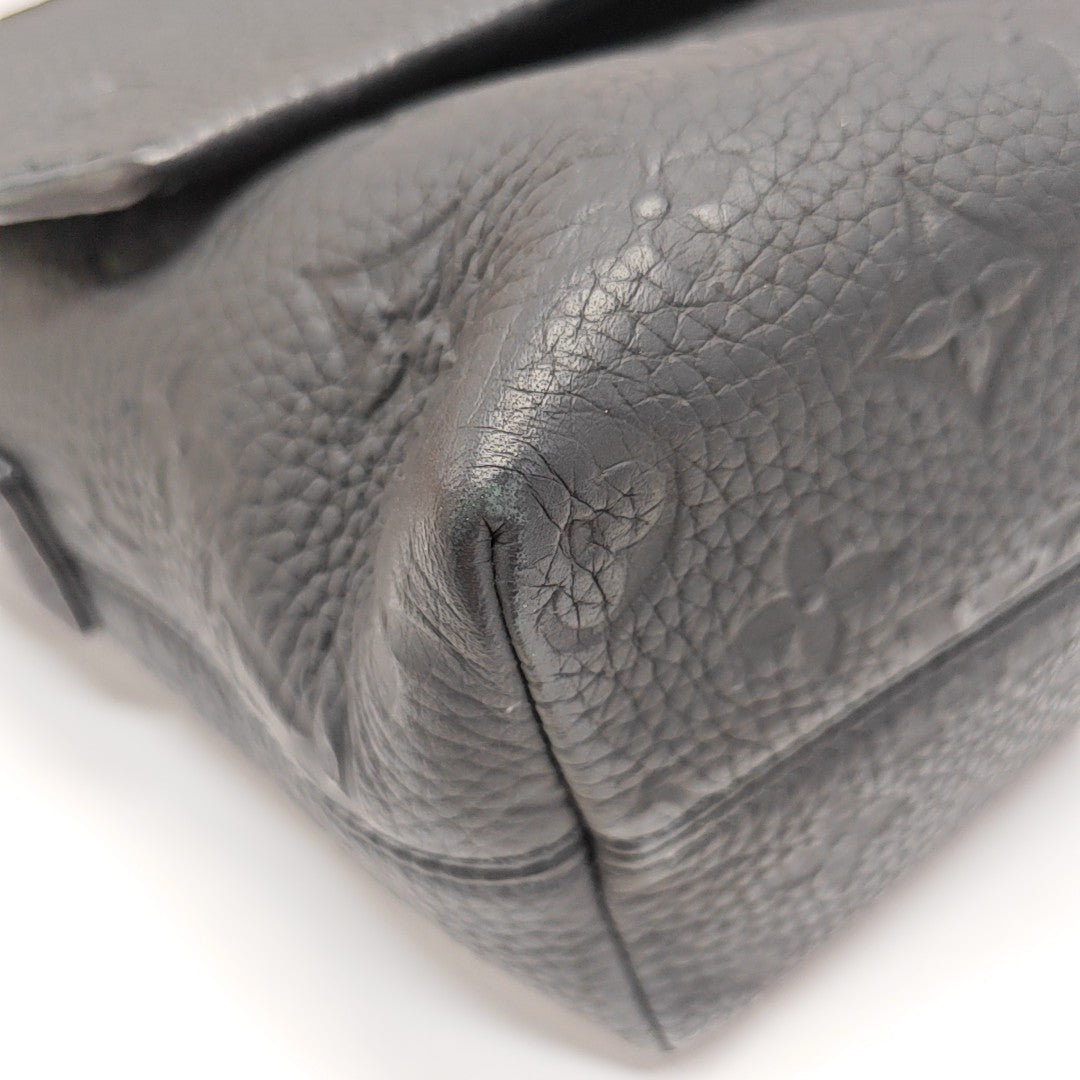 S-CAPE Monogram Calfskin Black
