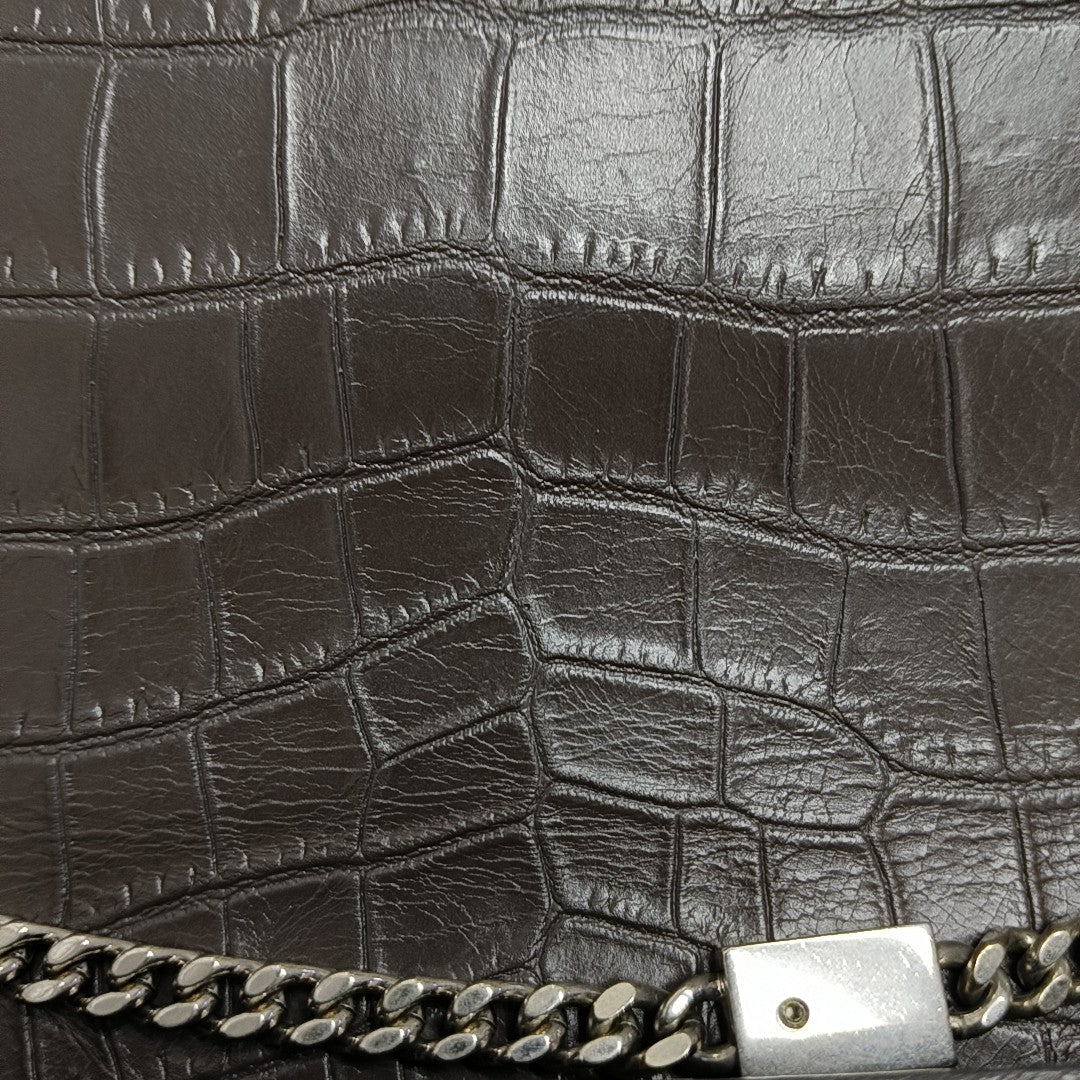 KATE Medium Calfskin Gray