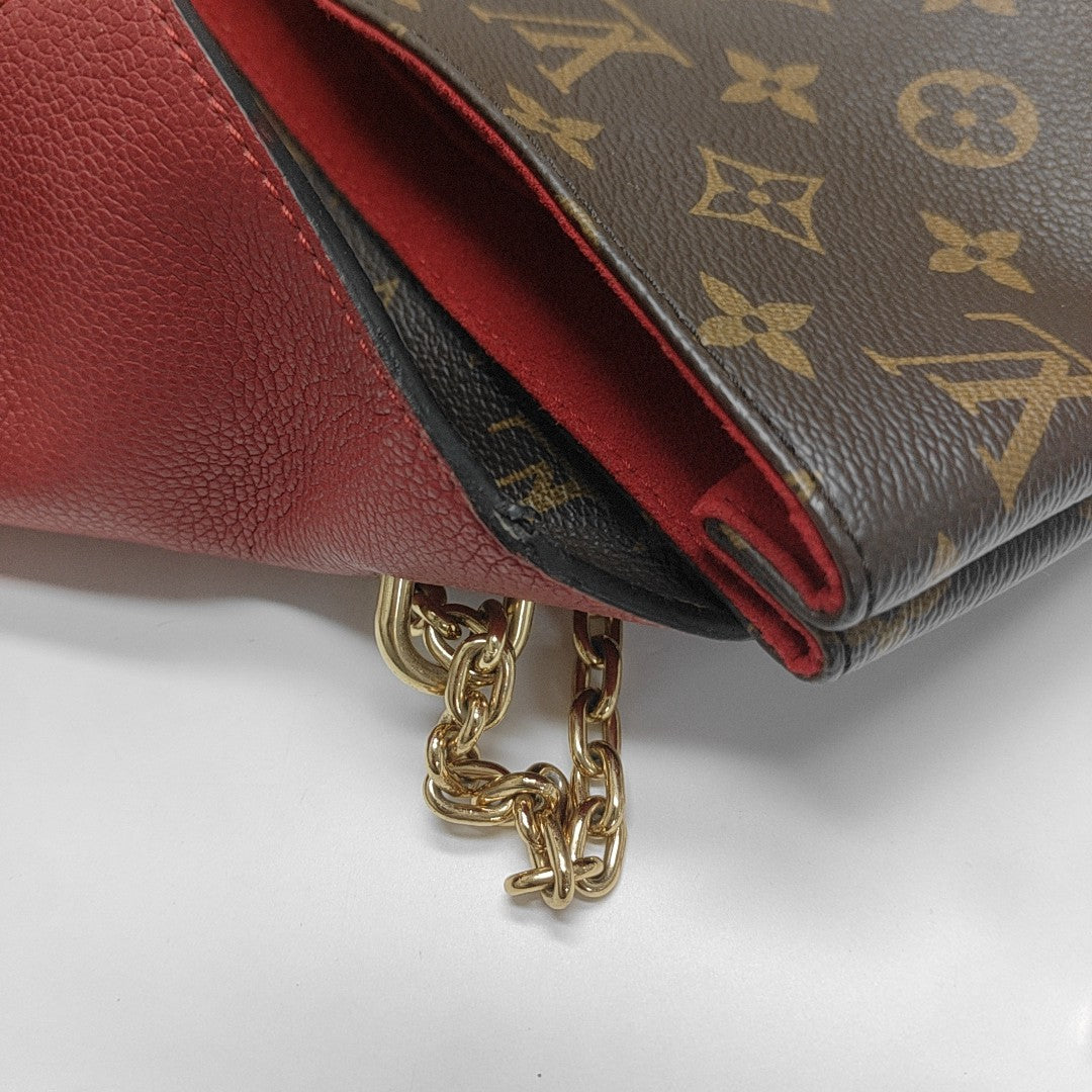 SAINT PLACIDE Monogram Coated Canvas Brown