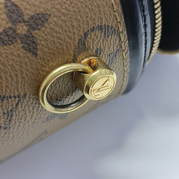 CANNES PM Monogram Coated Canvas Brown