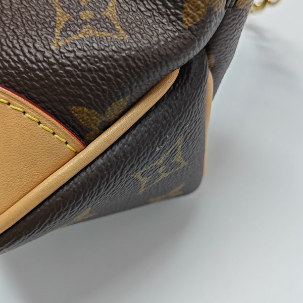 BOULOGNE Monogram Coated Canvas Brown