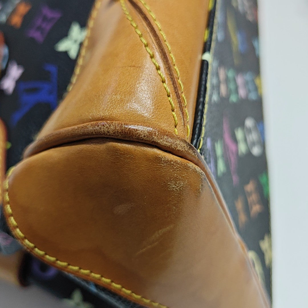 LV × TM CLAUDIA Monogram Coated Canvas Black