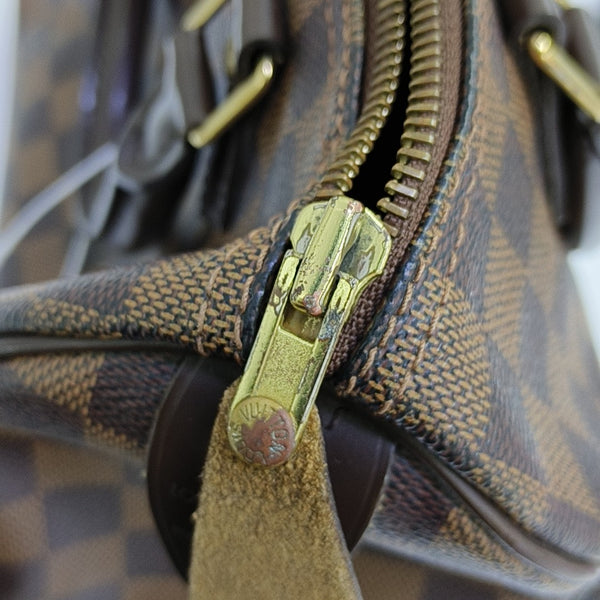 SPEEDY 25 Damier Ebene Coated Canvas Brown