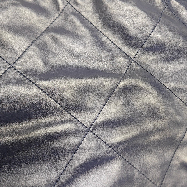 CHANEL 22 Medium Quilted Calfskin Blue