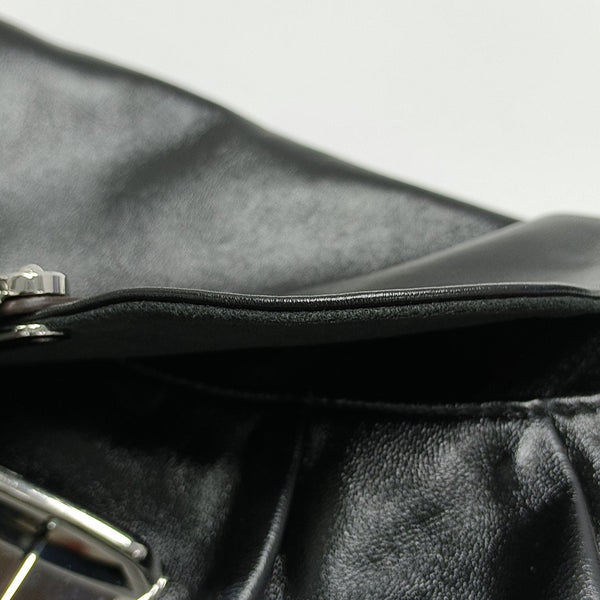 SUNSET Monogram Lambskin Black