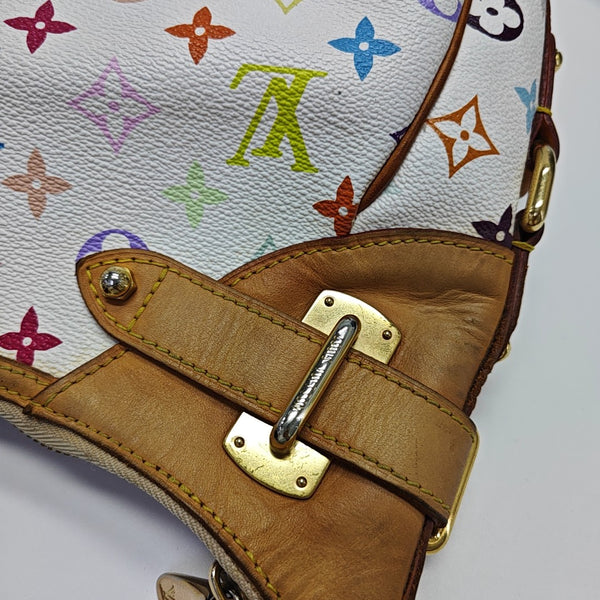 LV × TM GRETA Monogram Coated Canvas White