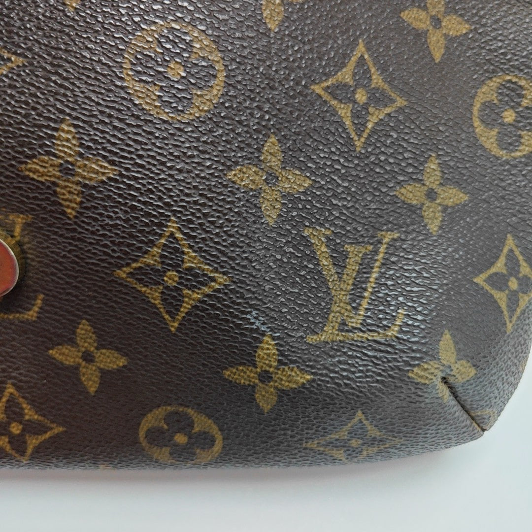 MUSETTE TANGO Monogram Coated Canvas Brown