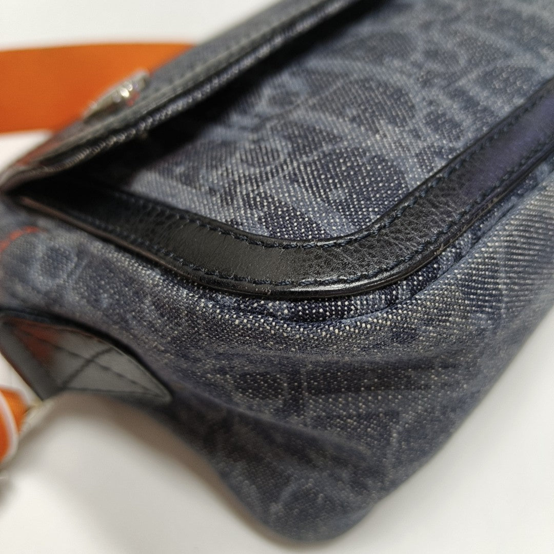 Oblique Canvas Blue