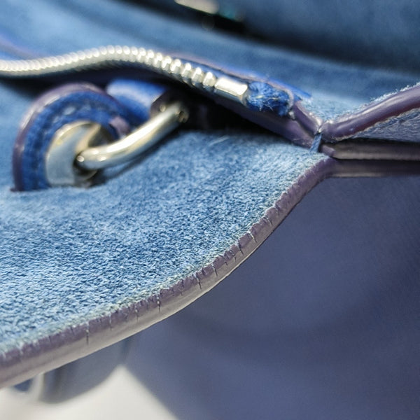 BELT Micro Calfskin Blue