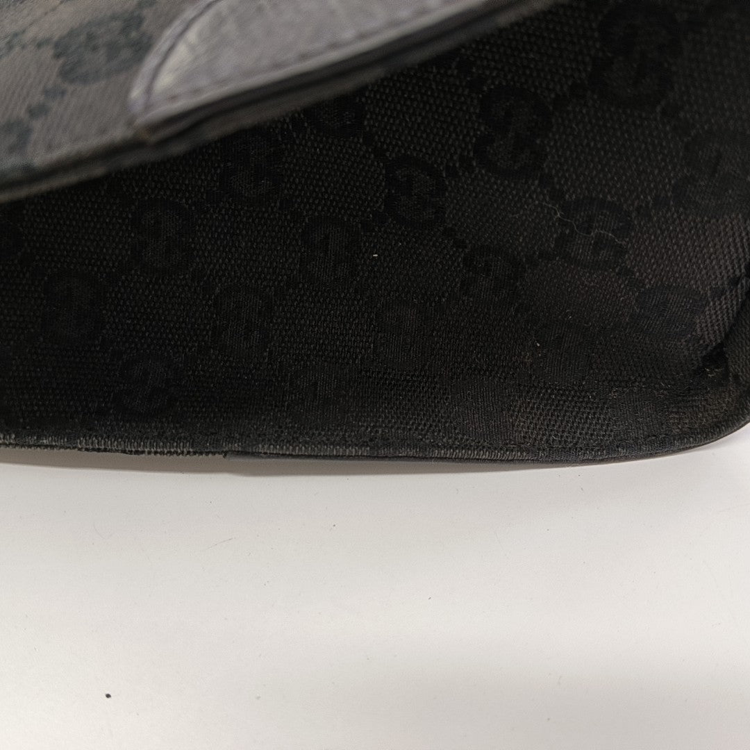 Monogram Canvas Top Handle Bag Black